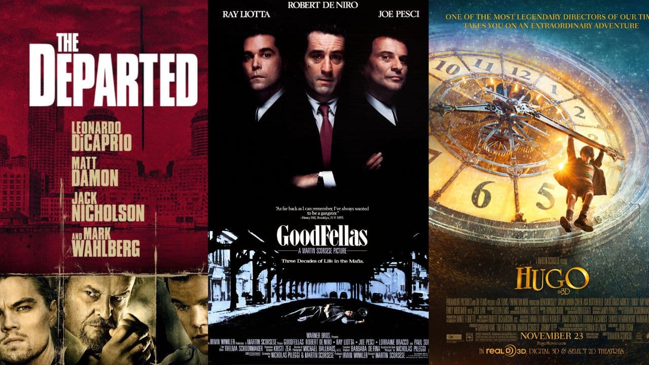 Top 10 Films from a Highly Influential Director Martin Scorsese: Including Goodfellows and Taxi Driver