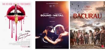 Sound of Metal / Promising Young Woman/ Bacurau - Capsule Reviews